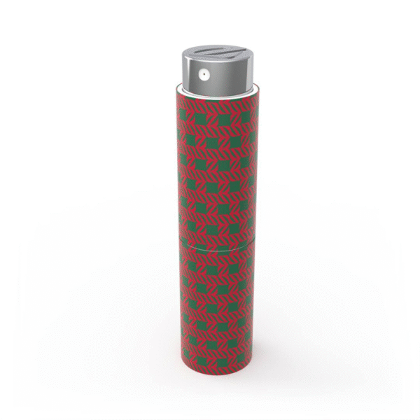 Cover profumo tascabile Monogram Rope - Rosso e verde