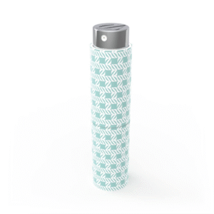 Cover profumo tascabile Monogram Rope - Bianco e turchese