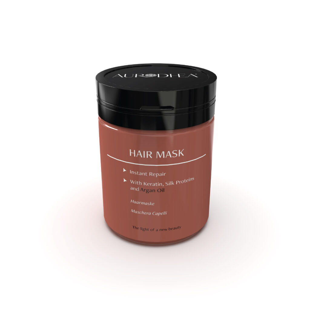 Maschera per capelli districante all'Olio d'Argan