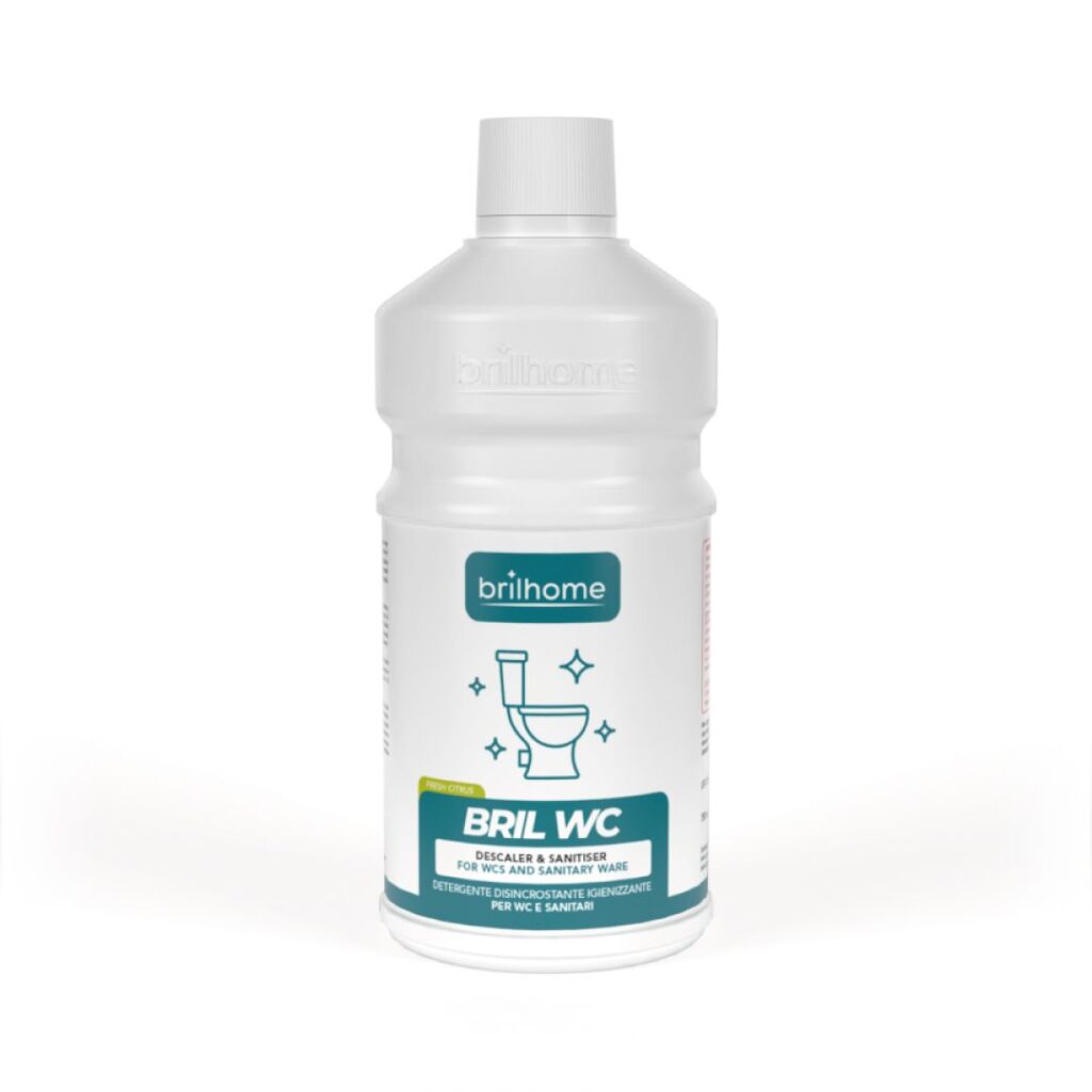 BRIL WC - Detergente disincrostante concentrato ad azione sbiancante