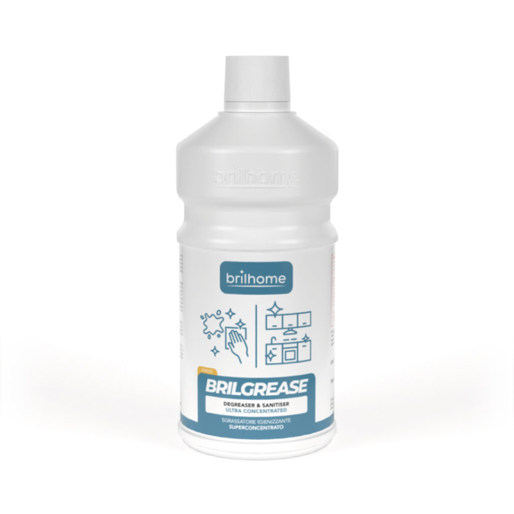 Brilgrease - Sgrassatore e igienizzante superconcentrato