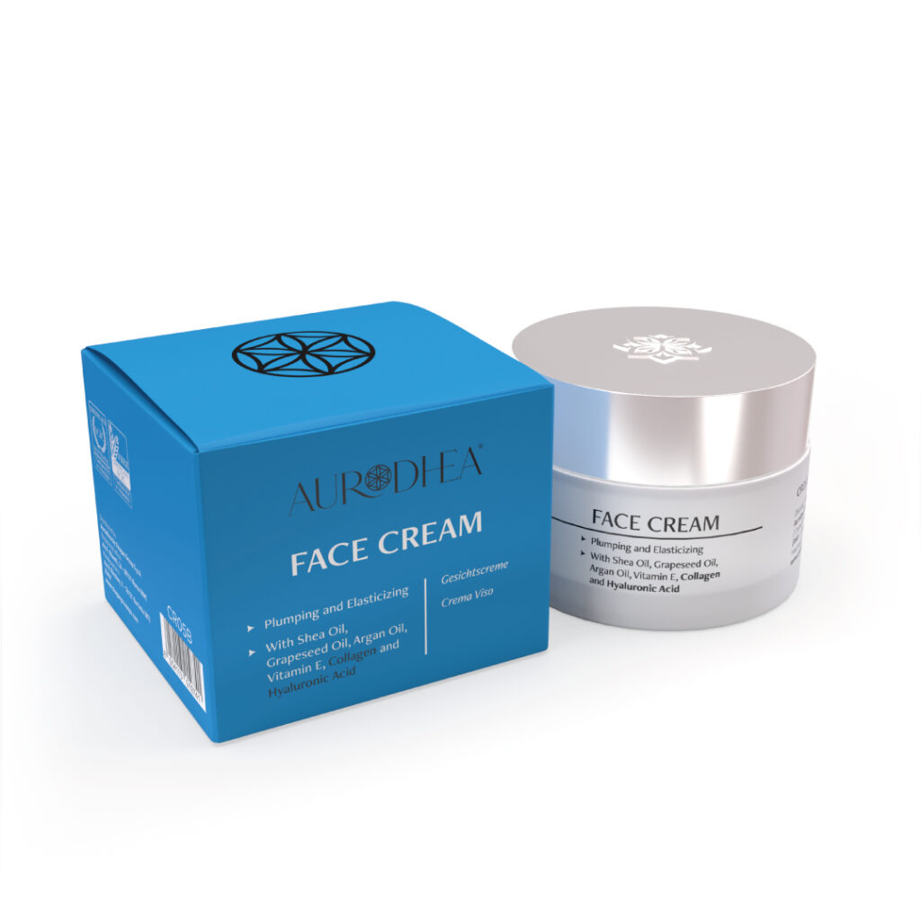 Crema viso al Collagene e all'Acido Ialuronico