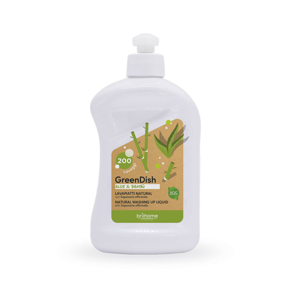GreenDish 'Aloe e Bambù' (con Saponaria officinalis)