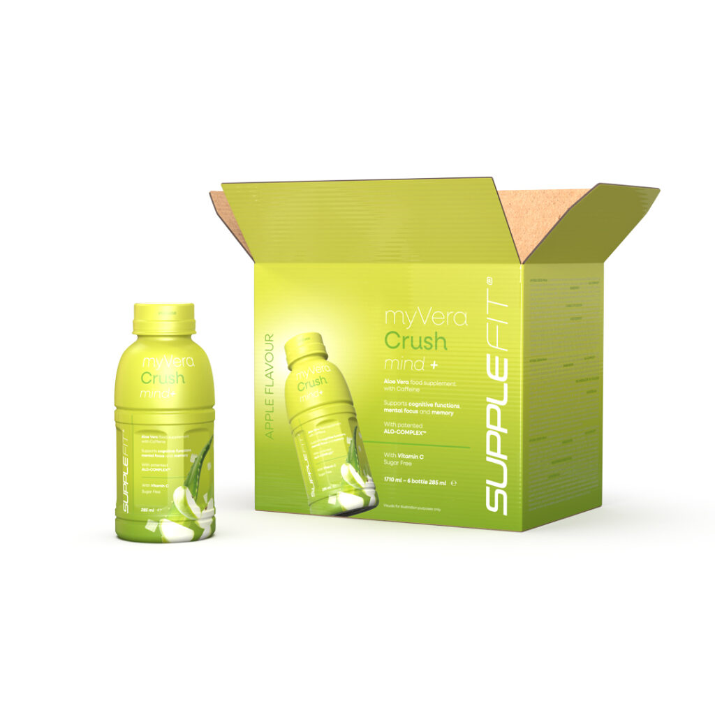 MYVERA CRUSH Mind +Integratore alimentare con caffeina