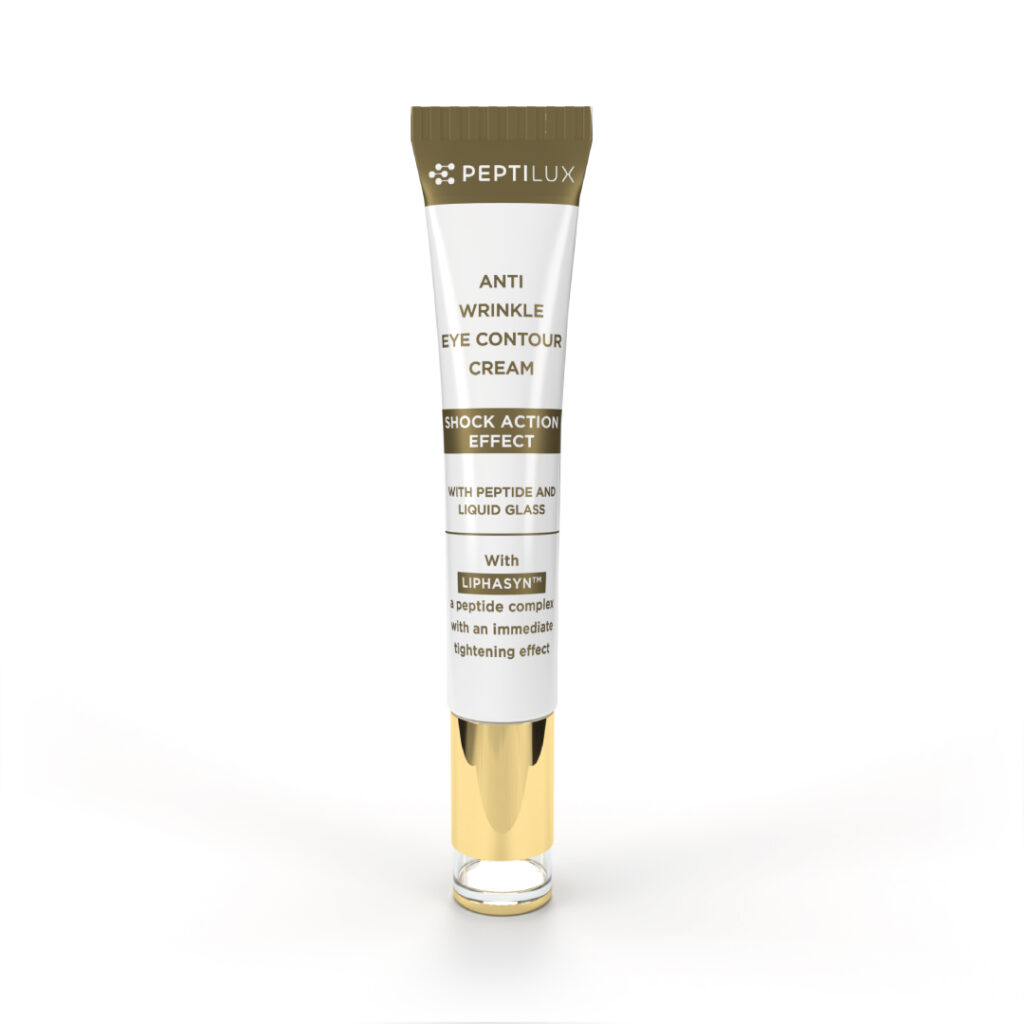 Peptilux - Crema contorno occhi antirughe 'effetto shock action' con LIPHASYN