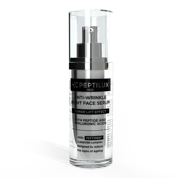 Peptilux Men - Siero viso notte antirughe 'effetto power lift' con PEPTIMEN