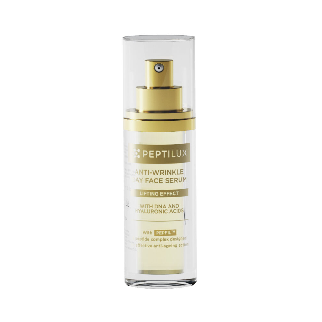 Peptilux - Siero viso giorno antirughe 'effetto lifting' con PEPFIL