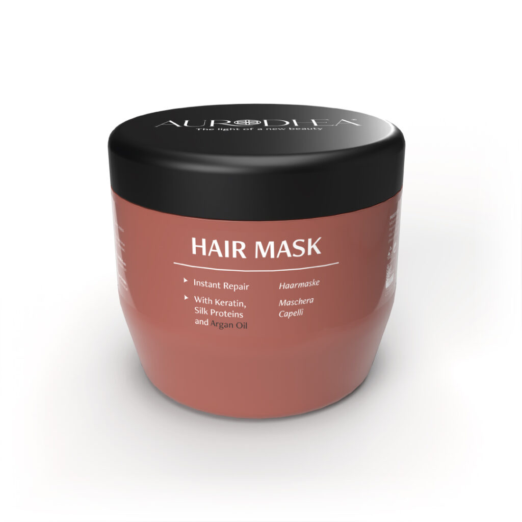 Maschera per capelli districante all'Olio d'Argan 500ml.
